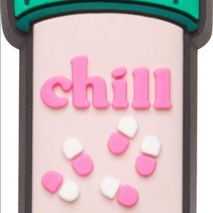 Crocs Jibbitz Chill Pill NWT authentic